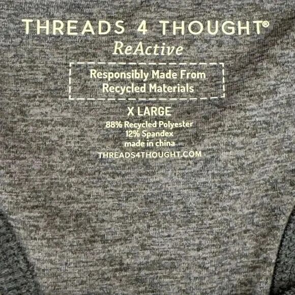 THREADS 4 THOUGHT Reactive Kensi Rib Sports Athletic Women’s Bra SZ XL #1878 - Picture 14 of 14